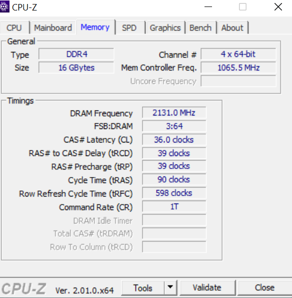thắc mắc - [Tư vấn] CPU-Z như này là dualchannel chưa các bác | theNEXTvoz