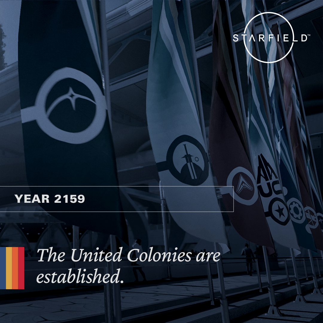 Năm 2159: Liên minh Thuộc địa được thành lập.