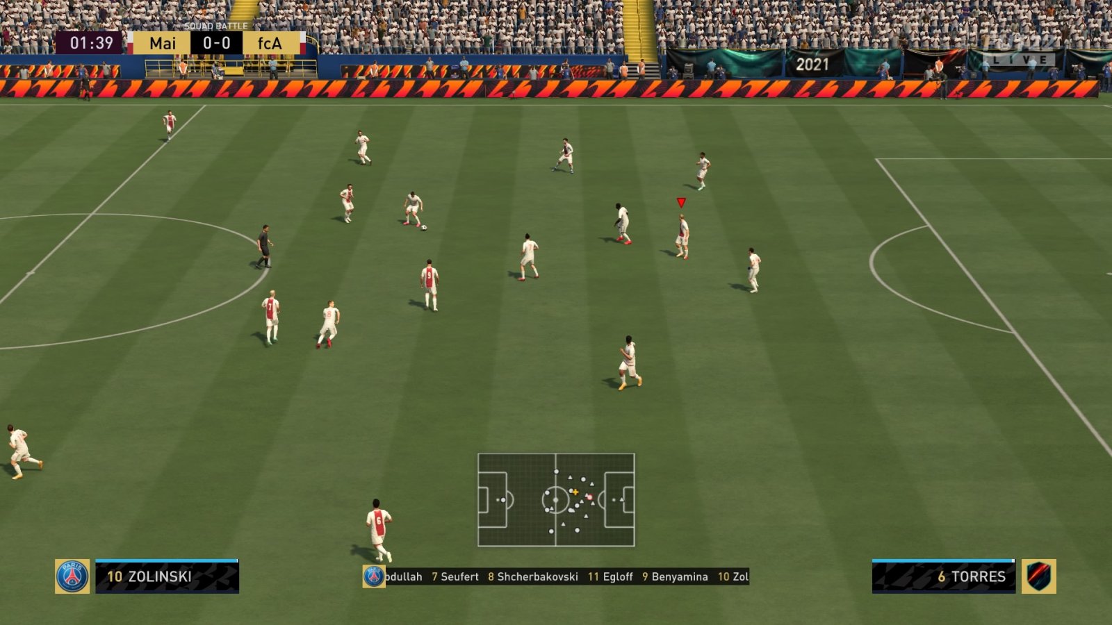 FIFA 22 FUT Squad Battles 0-0 FUT V FUT, 1st Half.jpg