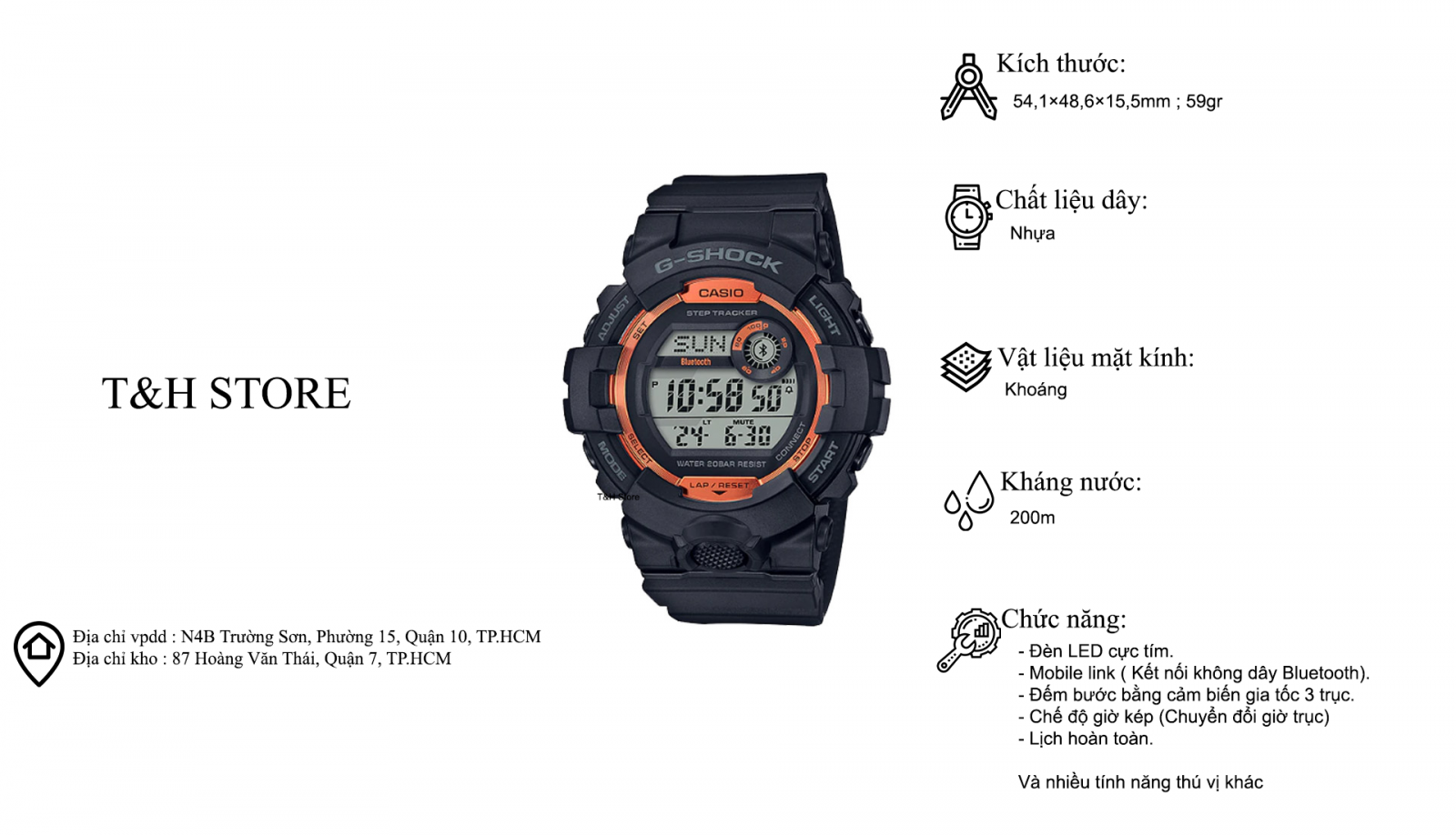 T&H Store - Chuyên đồng hồ Casio chính hãng, xách tay - 22