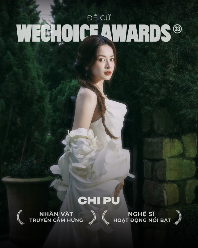 Chi Pu lập 'cú đúp' giải thưởng tại WeChoice Awards 2023- Ảnh 1.