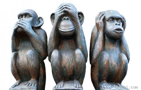 Nguồn gốc về 3 con khỉ: Không nói - Không thấy - Không nghe | Chùa A Di Đà