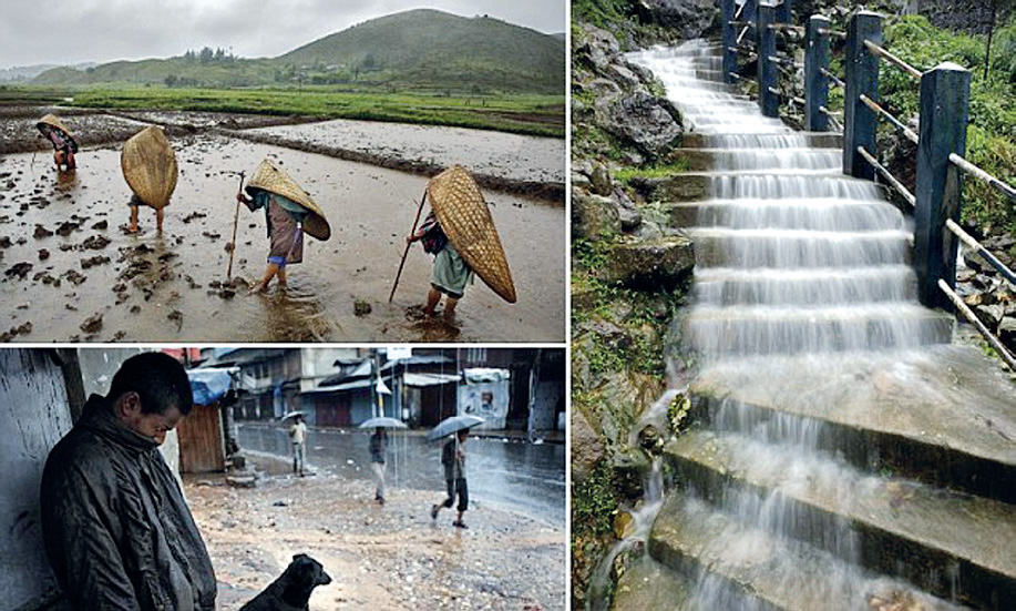 Mawsynram ở Meghalaya, Ấn Độ là nơimưa nhiều nhất thế giới với lượng mưatrung bình hàng năm là 11.871 mm.