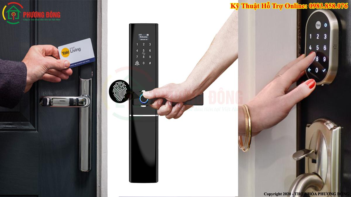 Thẻ ừ, Vân tay hay Password