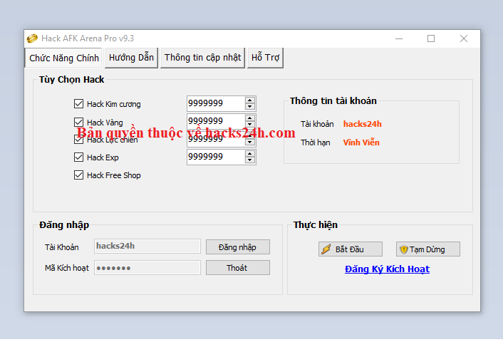 Hack AFK Arena mới nhất Afkaar10