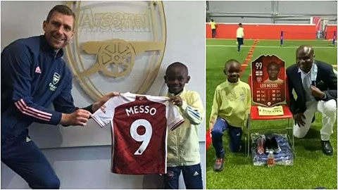Arsenal chiêu mộ thành công 'Messi nhái' 10 tuổi