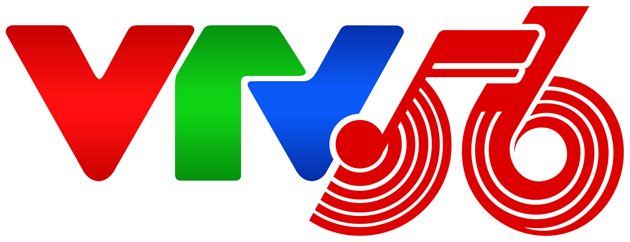 Logo kỷ niệm 56 năm VTV