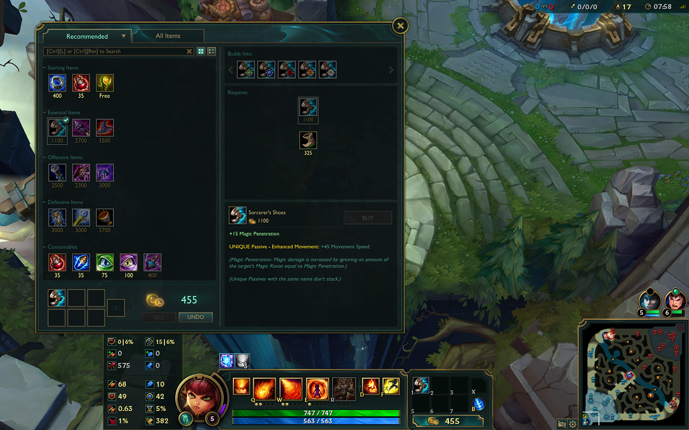 League of Legends In-Game UI Style Guide 2016 :: Behance
