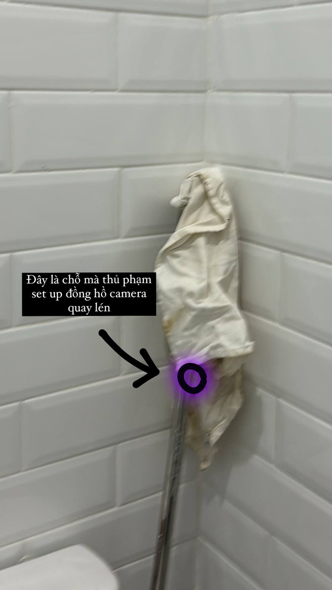 Người mẫu Châu Bùi sốc khi phát hiện bị quay lén trong nhà vệ sinh- Ảnh 2.