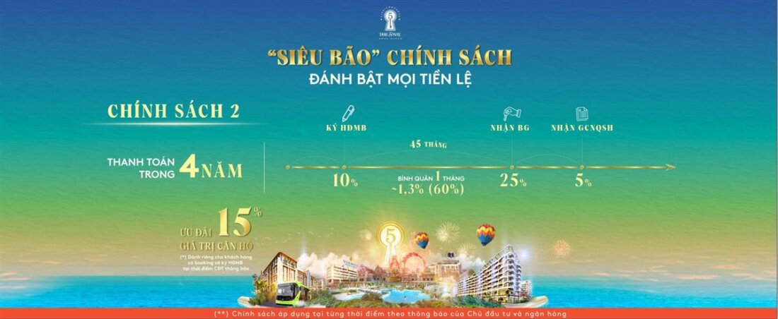Chính sách ưu đãi The 5way Phú Quốc-5
