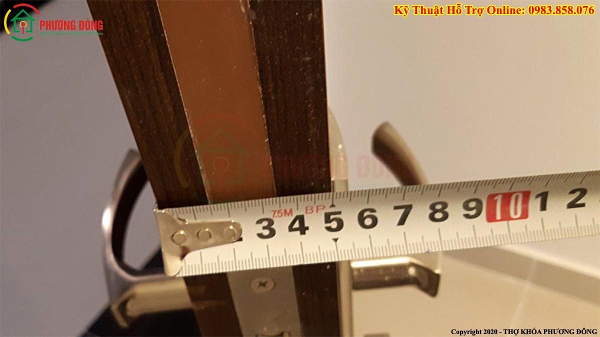 Kiểm tra kích thước cửa
