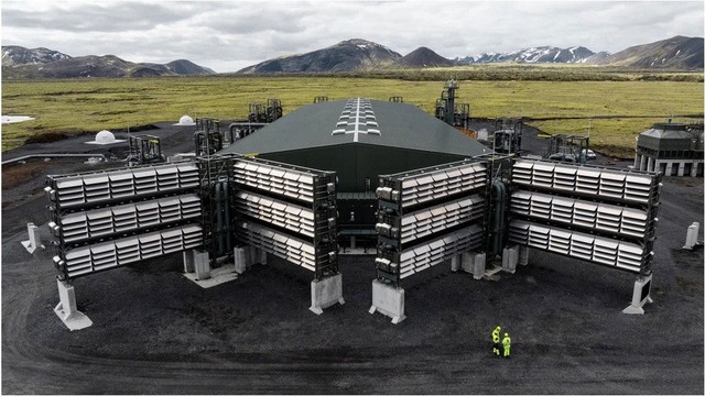Nhà máy Mammoth của Climeworks tại Hellisheidi – Iceland đi vào hoạt động hôm 8-5-2024 Ảnh: CLIMEWORKS