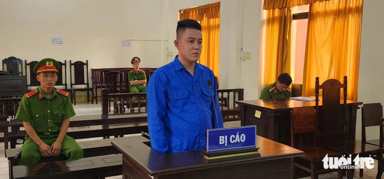 Bị cáo Phạm Quang Hạ bị tuyên phạt 22 năm tù cho 2 bản án - Ảnh: VĂN VŨ