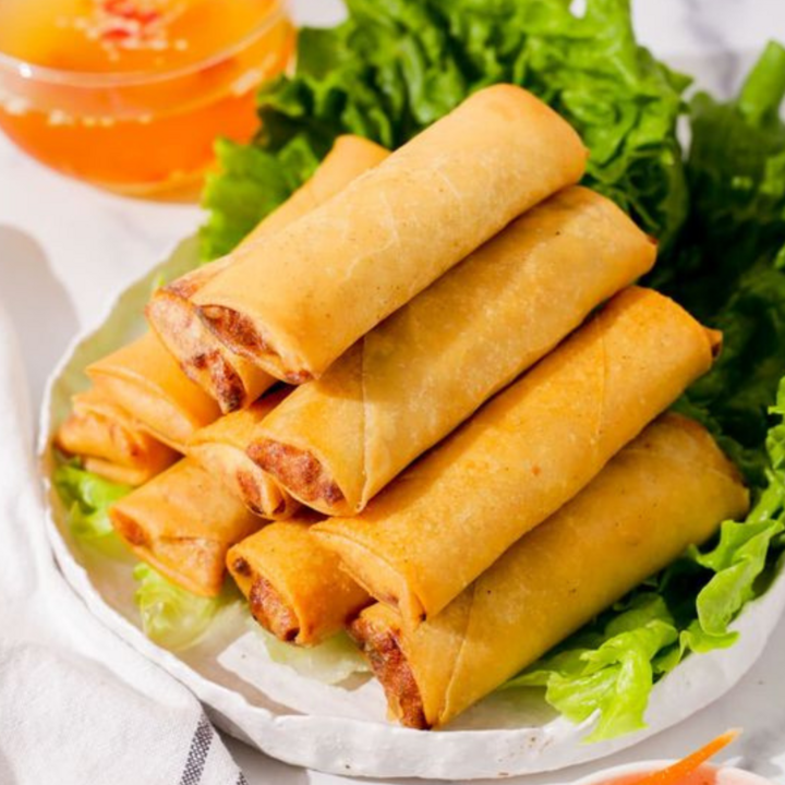 Chả nem - món Việt vào danh sách đồ ăn vặt ngon nhất châu Á. (Ảnh: Pinterest)