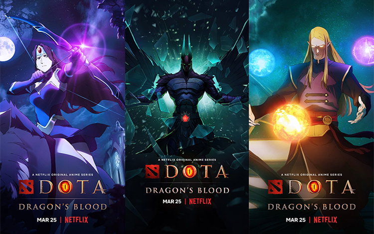 DOTA: Dragon Blood ra mắt Trailer: Selemene phản diện, Terrorblade góp mặt