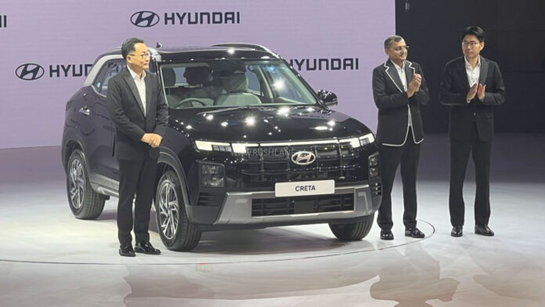 Hyundai Creta 2024 chính thức ra mắt toàn cầu vào chiều 16-1 - Ảnh: Rushlane