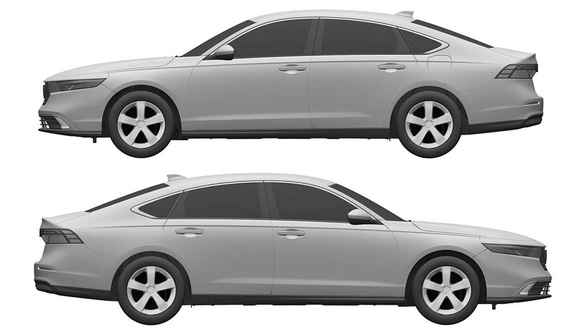 Honda Accord 2023 lộ nhiều hình ảnh hoàn chỉnh: Nhiều điểm giống Civic - Ảnh 3.