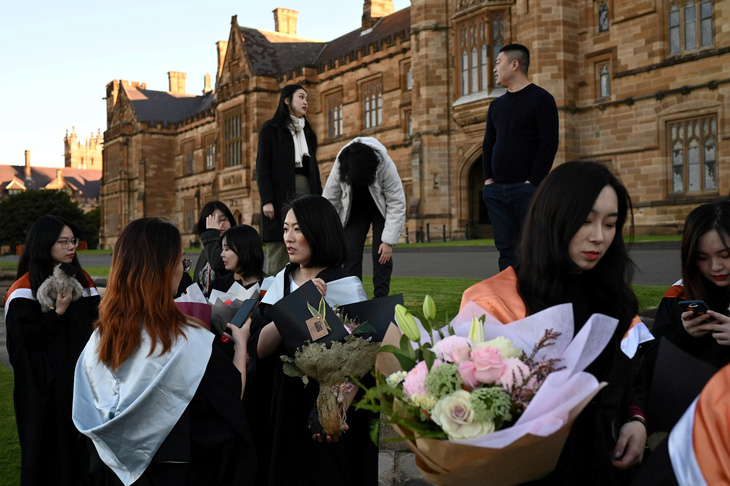 Sinh viên Trung Quốc quay trở lại Australia - Ảnh 1.
