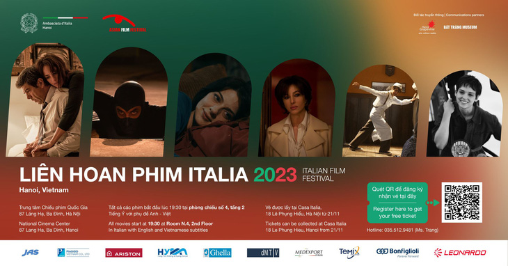 Sáu bộ phim trong Liên hoan phim Italia 2023 sẽ cho thấy bộ mặt xã hội đương đại của nước Ý