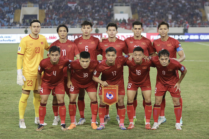 Tuyển Việt Nam khả năng cao sẽ giữ bộ khung tại vòng loại World Cup 2026 cho đấu trường Asian Cup 2024 - Ảnh: HOÀNG TÙNG