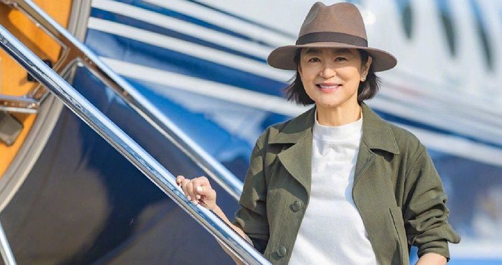 Lâm Thanh Hà đi máy bay riêng tham dự Liên hoan phim Kim Mã 2023 - Ảnh: BTC