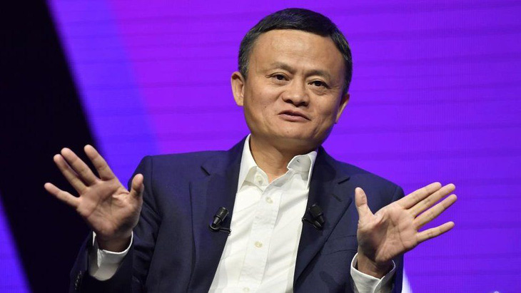 Tỉ phú Jack Ma, đồng sáng lập Tập đoàn Alibaba - Ảnh: BBC