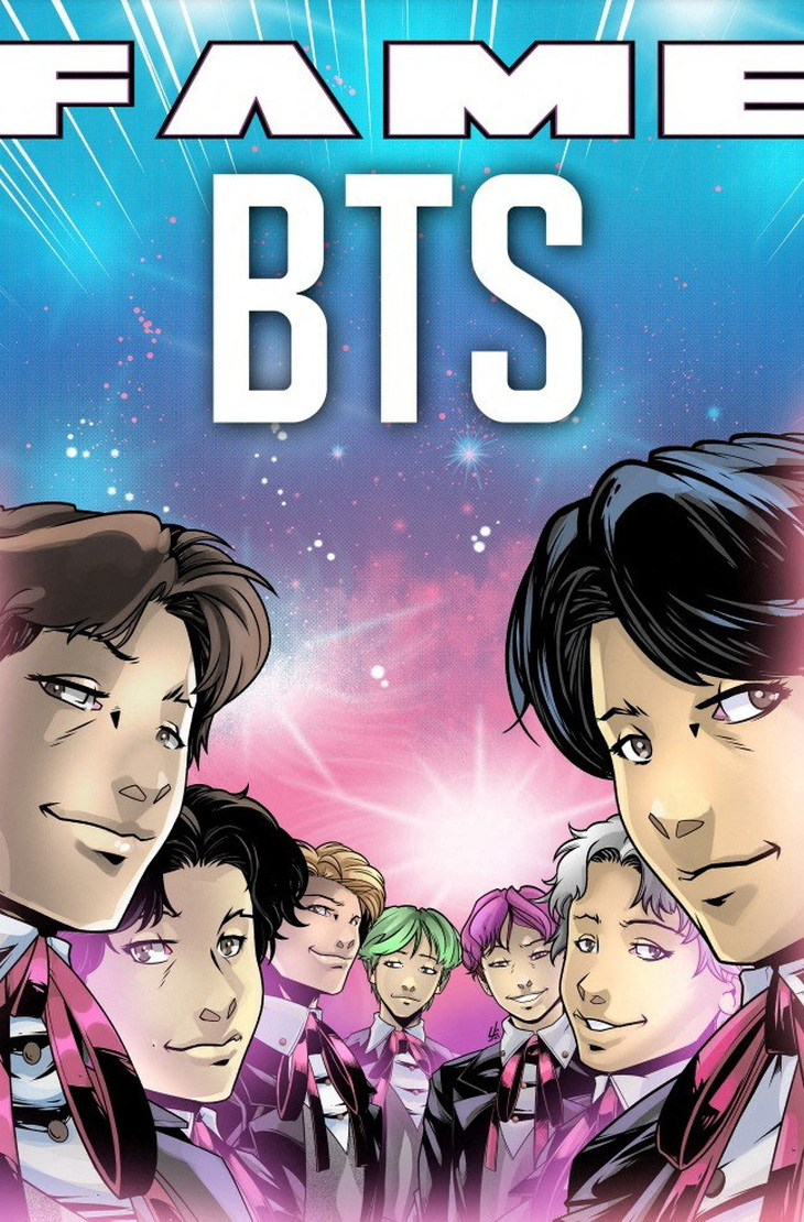 Bìa truyện tranh Fame: BTS - Ảnh: Tilda Wave