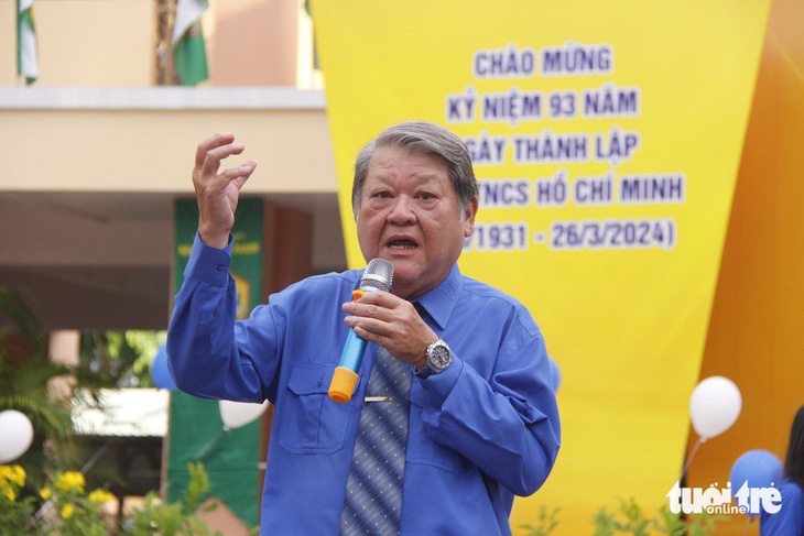 Phó chủ tịch Hội Giáo dục nghề nghiệp TP.HCM Trần Anh Tuấn - Ảnh: CÔNG TRIỆU 