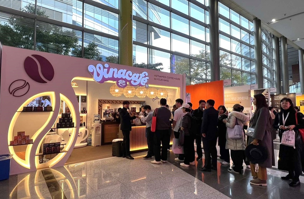Vinacafé chinh phục khẩu vị người Hàn Quốc tại Seoul Cafe Show - 1