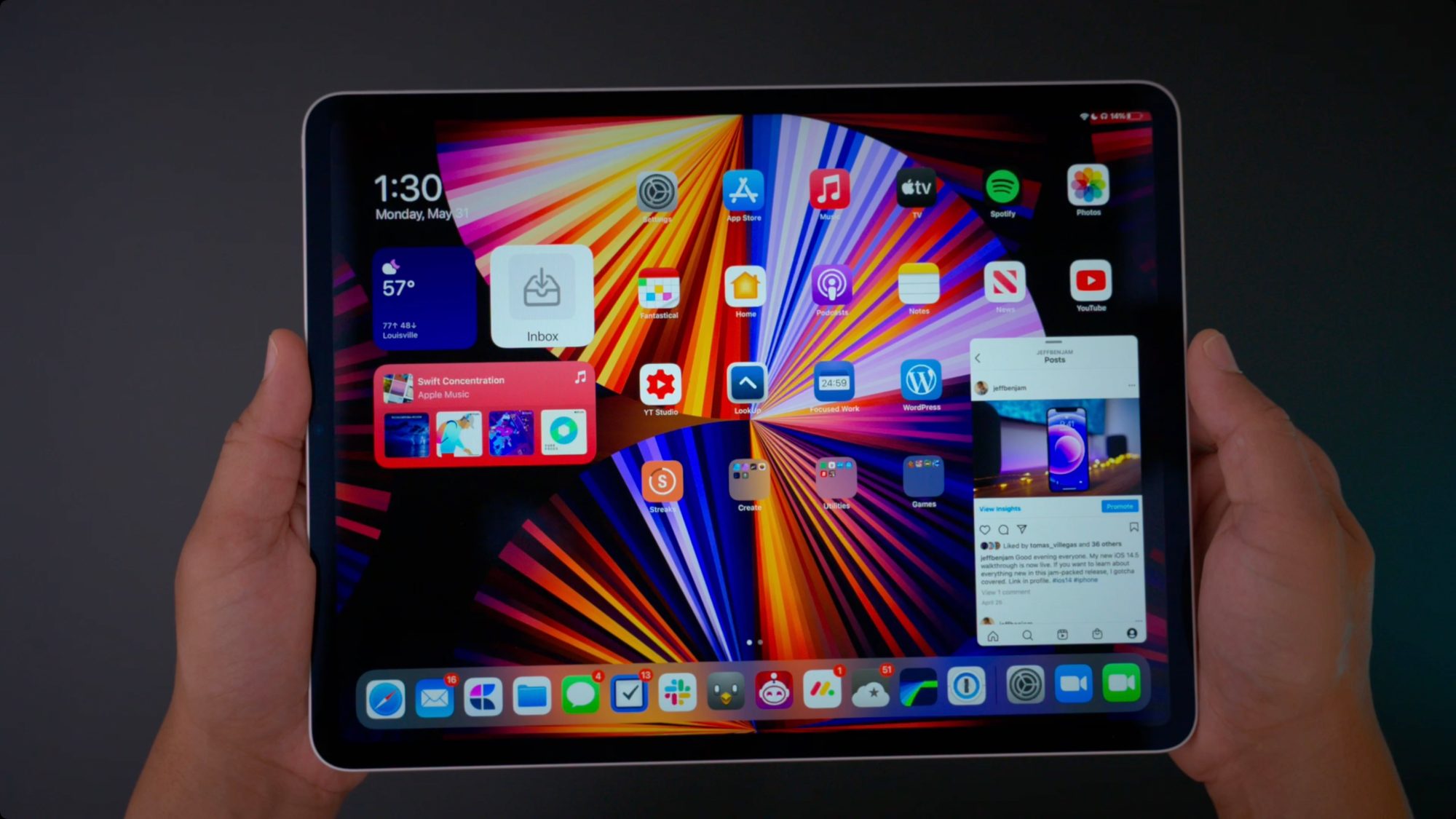 Sforum - Trang thông tin công nghệ mới nhất iPad-man-hinh-lon-1 Mark Gurman: Apple đang lên kế hoạch tích hợp màn hình lớn hơn cho iPad 
