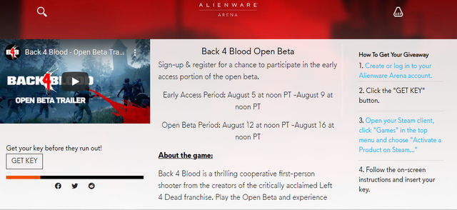 4 bước nhận ngay Key bản quyền miễn phí của Back 4 Blood, dậu duệ Left 4 Dead - Ảnh 2.