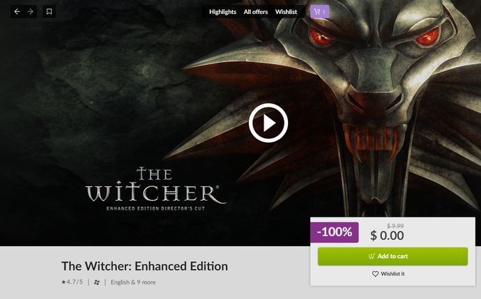Hướng dẫn tải The Witcher: Enhanced Edition miễn phí 100% - Ảnh 7.