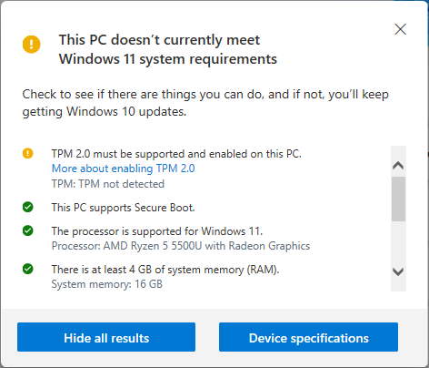 Mua laptop xách tay từ Trung Quốc, bạn có thể không được lên Windows 11 - Ảnh 2.