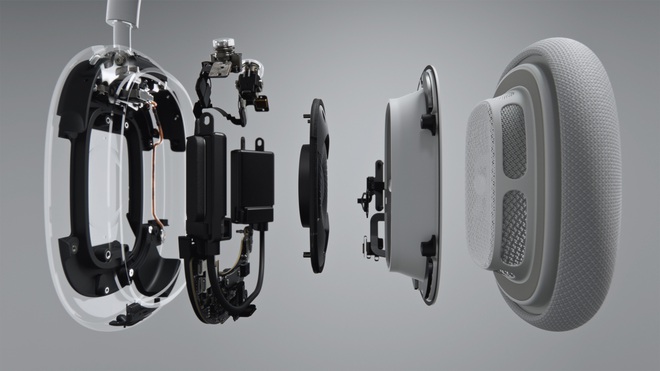 Apple ra mắt AirPods Max: Headphone trùm đầu, có núm xoay giống Apple Watch, giá 549 USD - Ảnh 5.