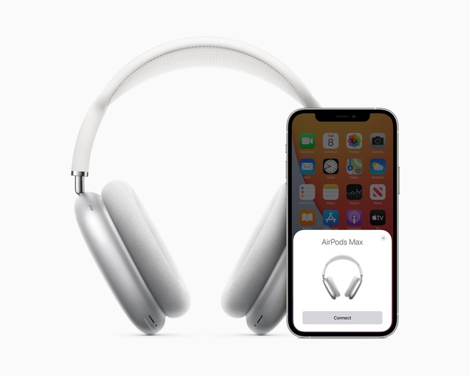 Apple ra mắt AirPods Max: Headphone trùm đầu, có núm xoay giống Apple Watch, giá 549 USD - Ảnh 6.