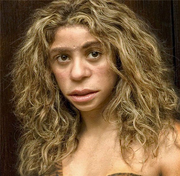 Neanderthal woman reconstruction. http://www.oglekin.org/Paleontology/ Neanderthal/Images/Neandertaha… | Forensic facial reconstruction, Ancient  people, Neanderthal