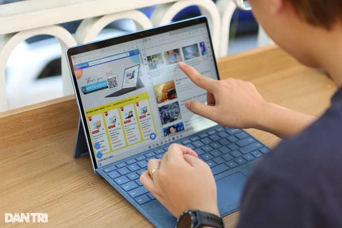 Cận cảnh Surface Pro 9 tại Việt Nam, giá gần 30 triệu đồng - 5