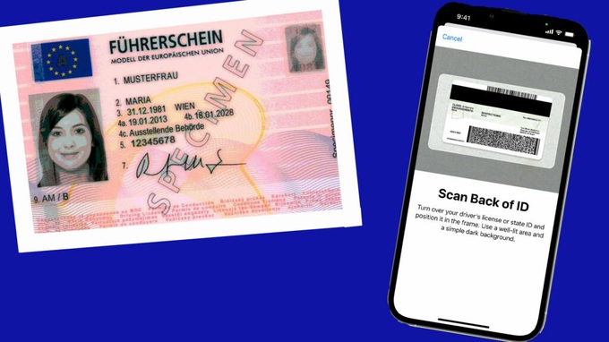 Châu Âu cân nhắc sử dụng giấy phép lái xe điện tử - 1