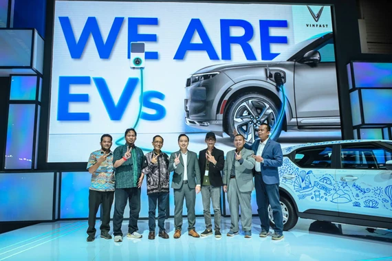 Xe điện VinFast lấn sân sang thị trường Indonesia. Ảnh: VinFast