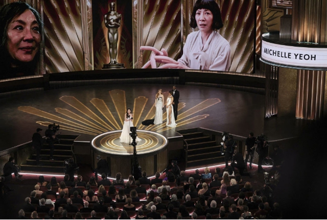 Khán giả xem truyền hình Lễ trao giải Oscar 2023 tăng so với năm ngoái - Ảnh 1.