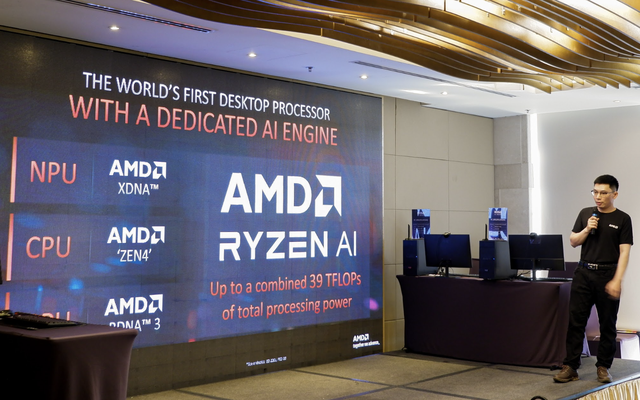 Ra mắt máy tính AI đầu tiên tại Việt Nam dùng vi xử lý AMD- Ảnh 2.