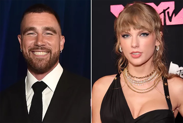 Travis Kelce và Taylor Swift lần đầu tiên dấy lên tin đồn hẹn hò vào tháng 9.2023