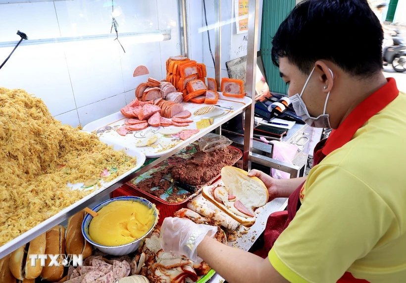 Lễ hội bánh mỳ Việt Nam lần thứ 2 năm 2024 diễn ra từ ngày 17-19/5/2024. (Ảnh: Hồng Đạt/TTXVN)