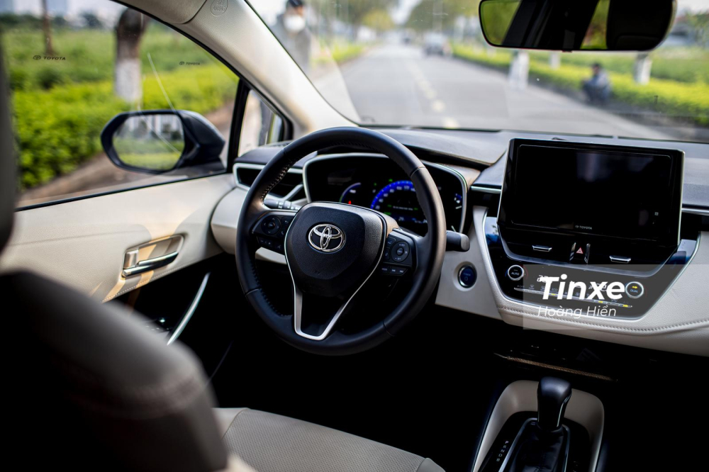 Nội thất của Toyota Corolla Altis 2022