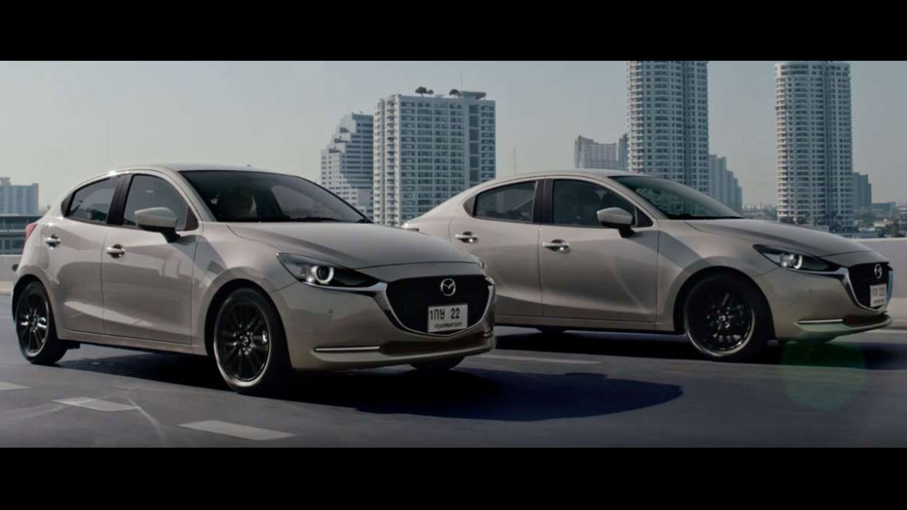 Mazda 2 2022 vừa ra mắt tại Thái Lan 5.