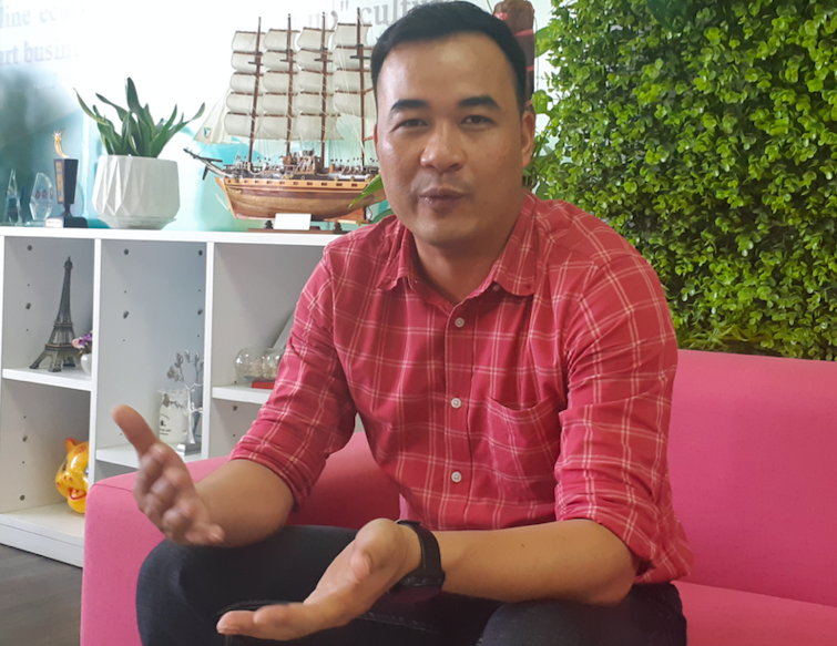 Ông Hoàng Thế Thanh, Tổng giám đốc Công ty cổ phần thương mại điện tử Bảo Kim.