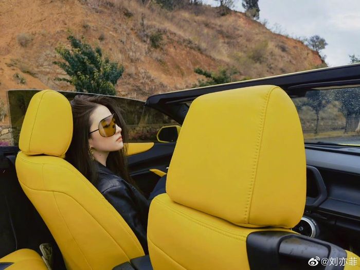 Cách đây không lâu, người đẹp Mộng hoa lục tung bộ ảnh mới, được chụp trên xe thể thao Chevrolet Camaro. Giá của chiếc xe ước tính hơn 70.000 USD.