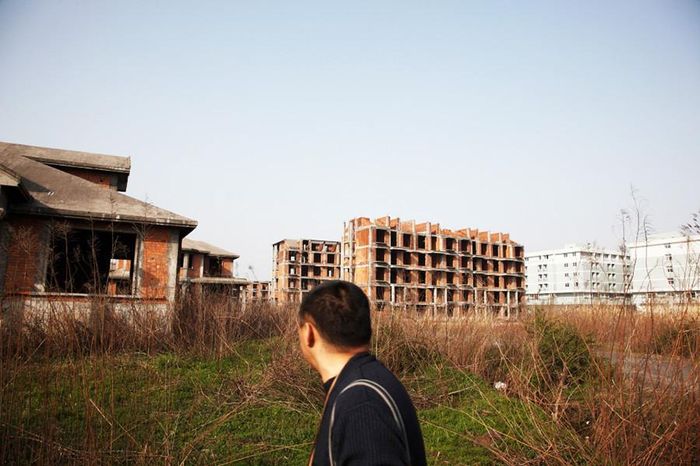 Một dự án chung cư bỏ hoang gần Thượng Hải. 