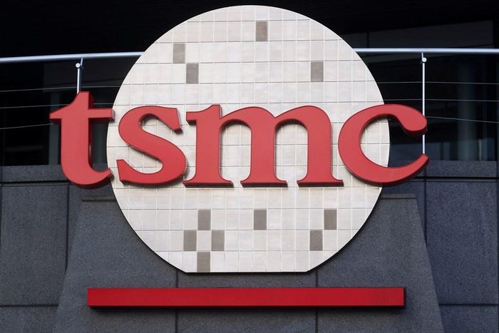 Biểu tượng của tập đoàn TSMC. Ảnh: Reuters