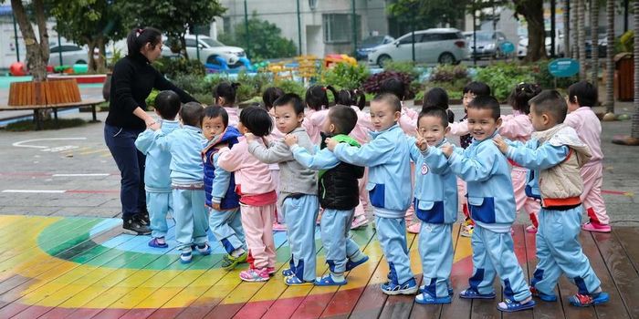  Nhiều trường mẫu giáo ở Trung Quốc thiếu học sinh và có nguy cơ phải đóng cửa. Ảnh: Sixth Tone. 